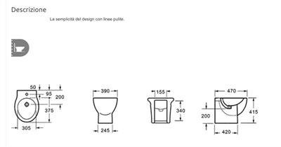 BIDET PAROS MJZ-38