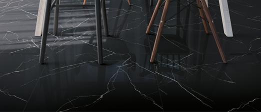 NERO MARQUINA 60X60 1^SC RETT